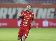 Top Skorer Sementara Persija Maxwell Souza Enggan Terlalu Pikirkan Selisih Poin dengan Borneo FC