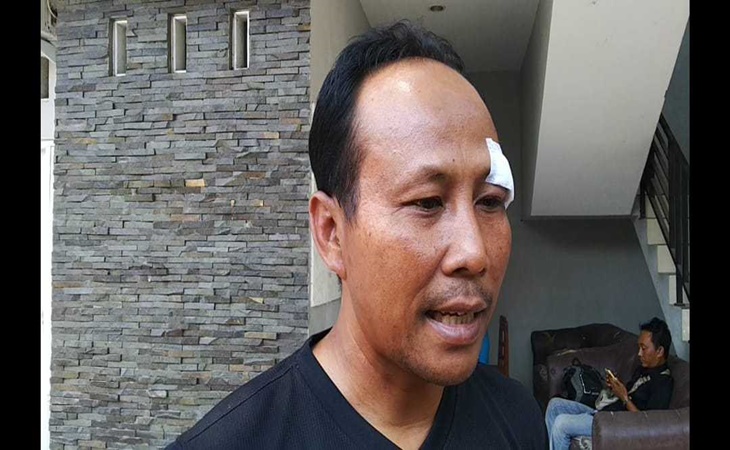  Derby Mataram Berakhir Ricuh, Asisten Pelatih Persis Solo Terluka Bagian Pelipis
