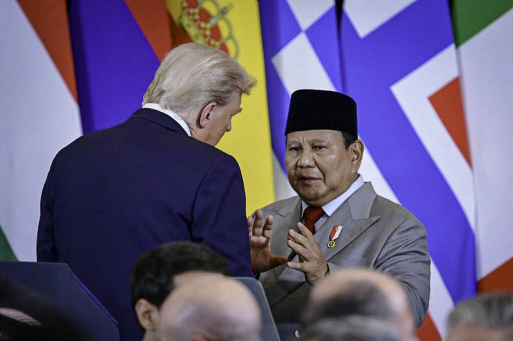 Mikrofon Bocor, Obrolan Empat Mata Presiden Prabowo dan Presiden AS Donald Trump Terungkap