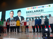 Deklarasi Pasangan Ridwan Kamil dan Suswono sebagai Cagub-Cawagub DKJ Pilkada 2024