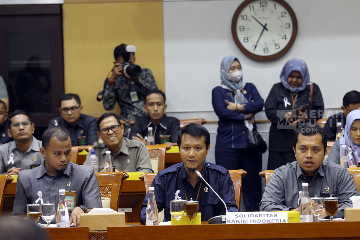 Audiensi Solidaritas Hakim Indonesia dengan Pimpinan DPR Bahas Kesejahteraan Hakim
