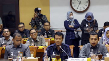 Audiensi Solidaritas Hakim Indonesia dengan Pimpinan DPR Bahas Kesejahteraan Hakim