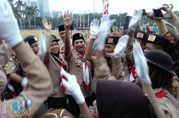 Nostalgia Jadi Pramuka, Setkab Pramono: Saya Sungguh Beruntung
