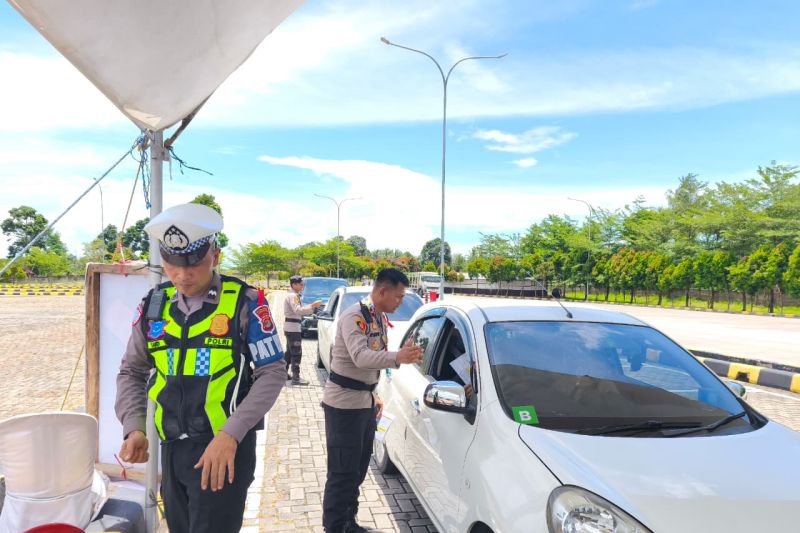7 Pos Polisi Cek Tiket Arus Balik Sebelum Pelabuhan Bakauheni, 3 Titik Dalam Tol