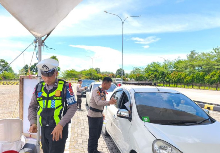 7 Pos Polisi Cek Tiket Arus Balik Sebelum Pelabuhan Bakauheni, 3 Titik Dalam Tol
