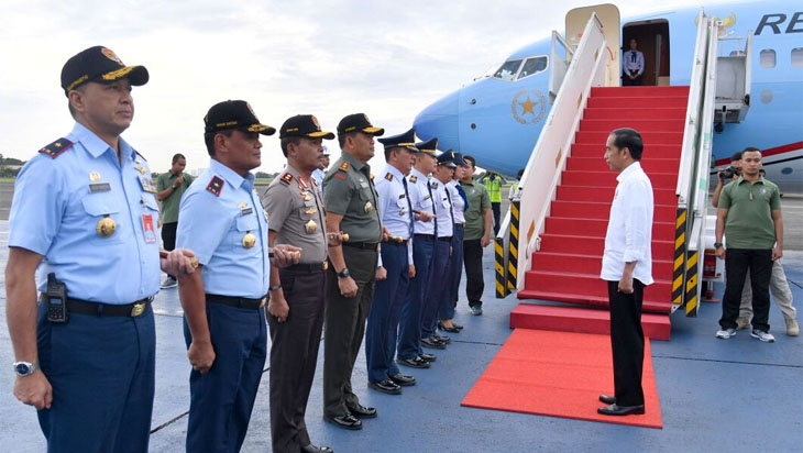 Presiden Jokowi Resmikan Jalan Tol dan Tinjau Padat Karya Tunai