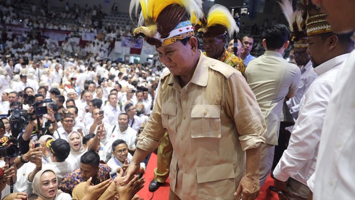 Acara deklarasi dukungan untuk Prabowo-Sandiaga. (Foto: merahputih.com/Ponco Sulaksono)