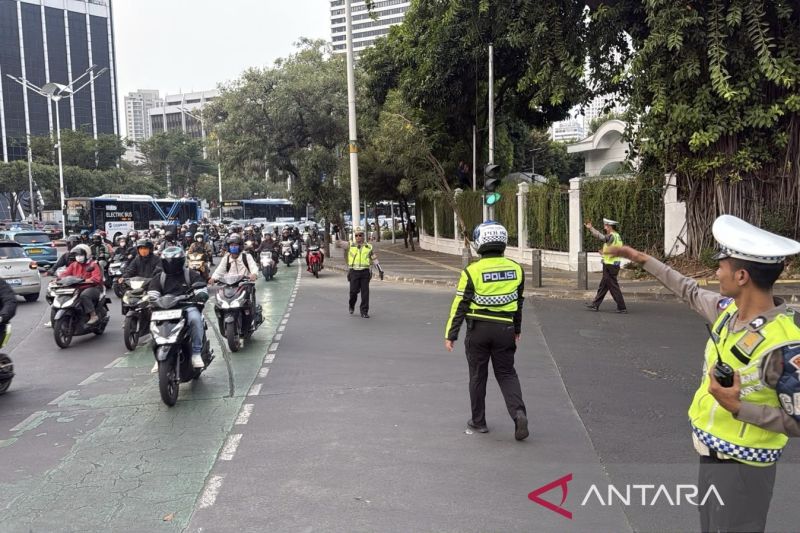 Polisi Siapkan Rekayasa Lalu Lintas Saat Demo 2 Tahun Pemerintahan Prabowo-Gibran, Fokus di Monas dan DPR