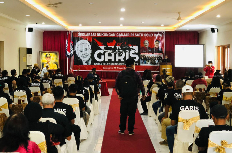 Garda Relawan Indonesia Semesta Deklarasi Dukung Ganjar Capres 2024