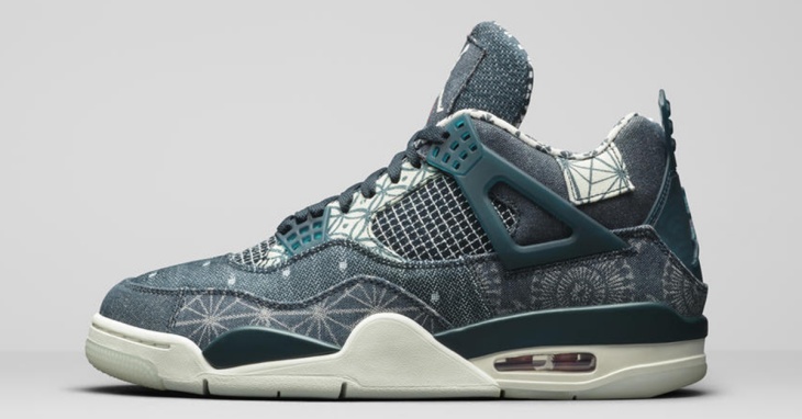 Air Jordan IV “Sashiko”. (Foto Modern Notorierty)