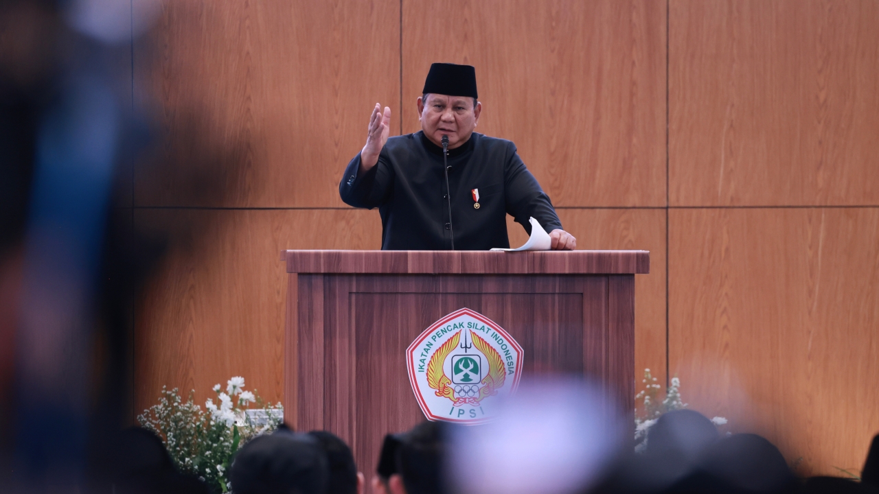 Prabowo Beri Pesan ke Penerus Ketum PB IPSI: Bawa Pencak Silat ke Olimpiade