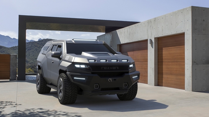 Rezvani Vengeance, SUV Tangguh dengan Fitur ala Militer