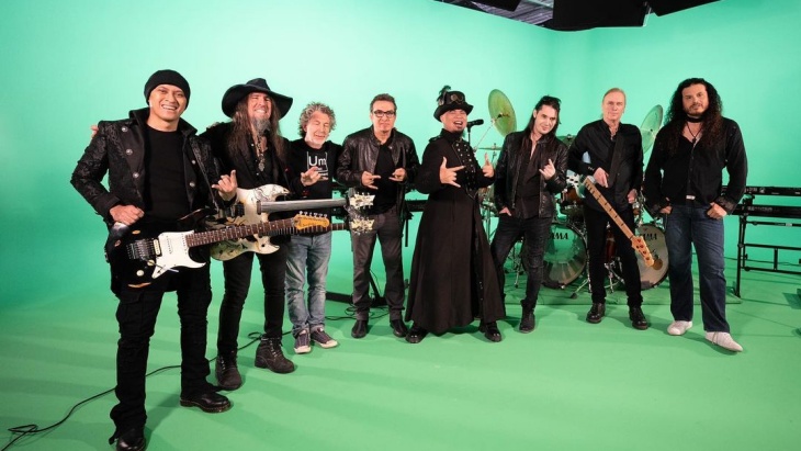 Ahmad Dhani Tampil Bareng Personel Toto, Mr. Big, hingga Dream Theater