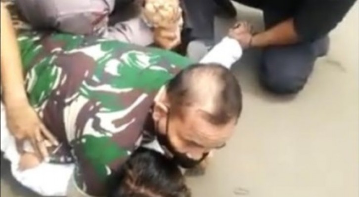 Dandim 0508 Depok Klarifikasi Video Oknum Anggota TNI AD Memiting Warga