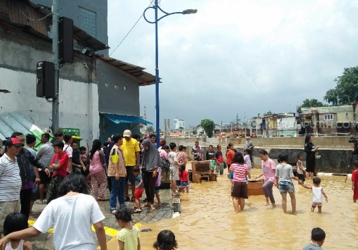 Warga Kampung Pulo Minta Pompa Air Diperbaiki