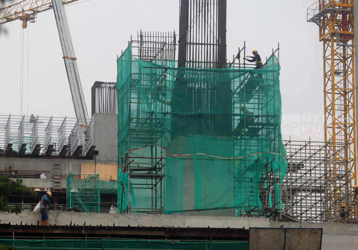 Progres Pembangunan LRT Jakarta Fase 1B Velodrome-Manggarai Capai 74 Persen