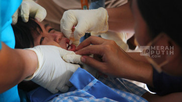 Vaksin Polio Semarakkan Hari Anak Nasional di Jakarta 