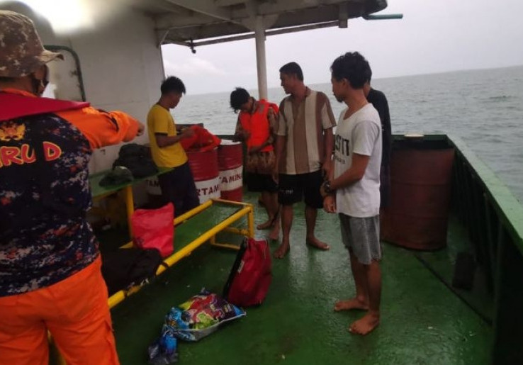 Kecelakaan Kapal di Perairan Selat Malaka, Lima ABK Ditemukan Selamat