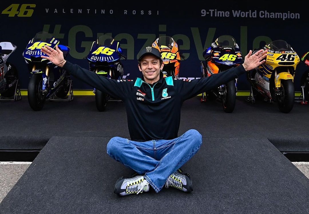 Setelah Pensiun, Valentino Rossi Mulai Menikmati Kehidupan Barunya