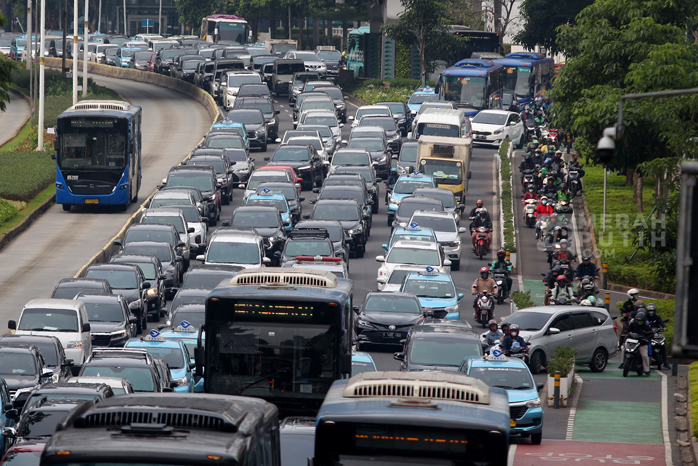 Jurus Program Transjabodetabek Tekan Kemacetan Lalu-Lintas Jakarta
