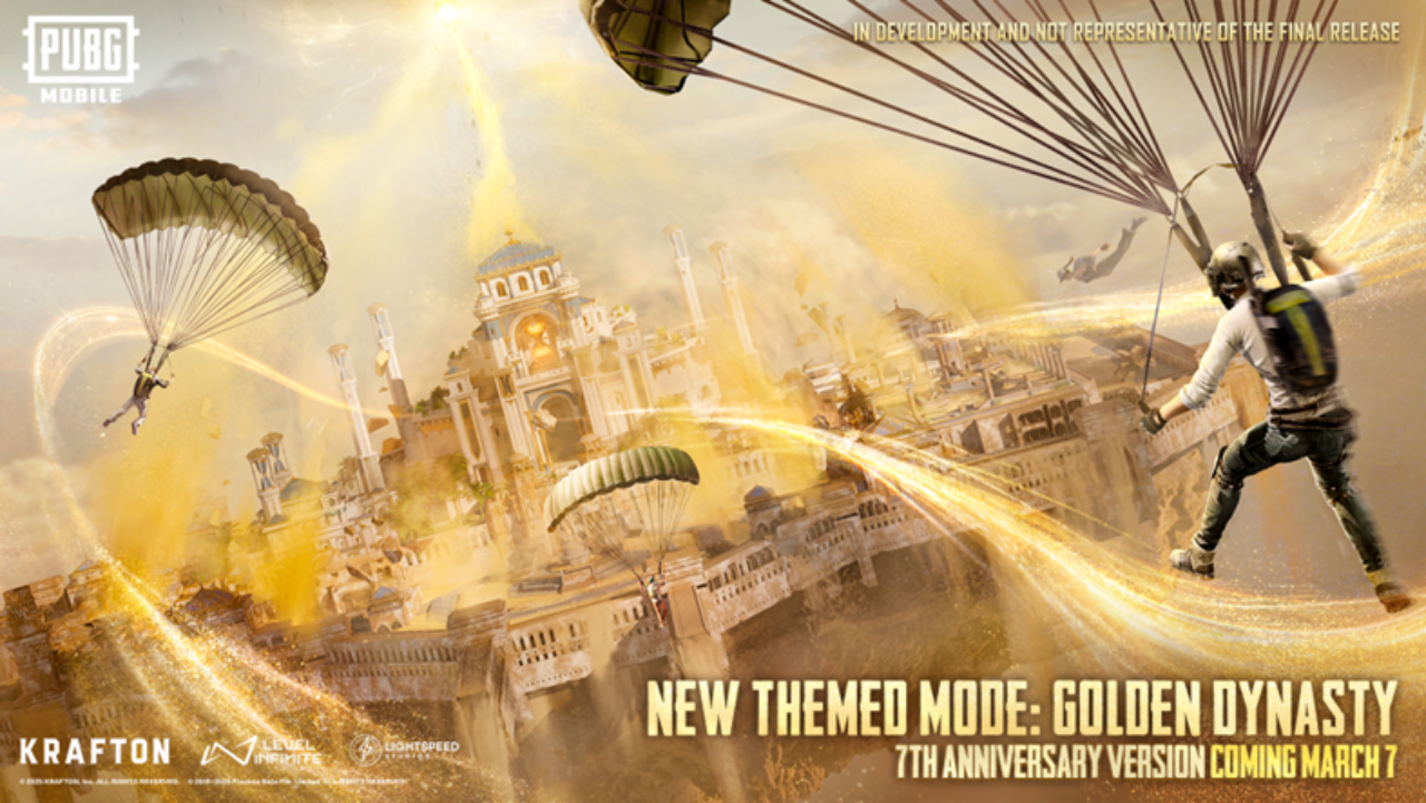 Rayakan Ulang Tahun ke-7, PUBG Mobile Hadirkan Update 'Golden Dynasty'