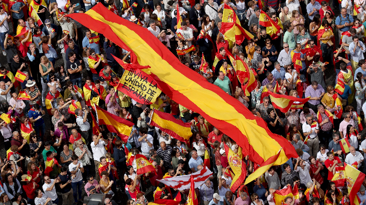 Belasan Ribu Perusahaan Keluar dari Catalonia