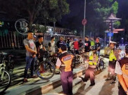 Langgar Perwali, Dishub dan Satlantas Polresta Surakarta Bubarkan Pesepeda Massal