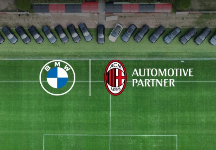 AC Milan dan BMW Resmi Perpanjang Kerja Sama untuk Musim Keenam Berturut-turut
