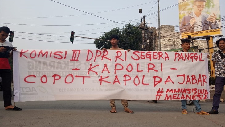 Gabungan Mahasiswa Melanesia. (MP/Kanugrahan)