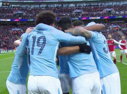 Bantai Arsenal, Man City Raih Trofi Pertama di Era Pep Guardiola