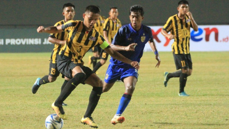 Para pemain Timnas U-16 Malaysia