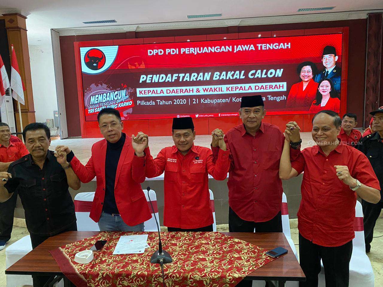 2 Kader PDIP Solo Daftar Bakal Calon Wakil Wali Kota Solo, Pendamping Gibran?