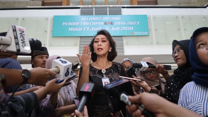 Ketua Pansel Capim KPK, Yenti Ganarsih. (Antaranews)