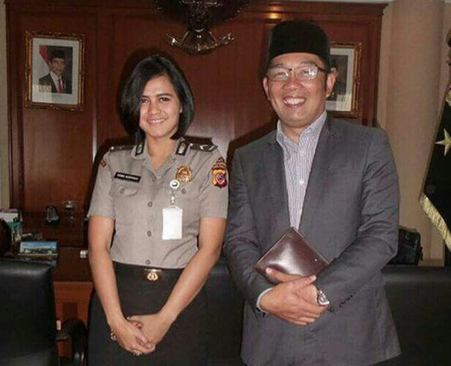 Ramai Diperbincangkan Netizen, Ridwan Kamil Ikutan Upload Foto Bripda Ismi
