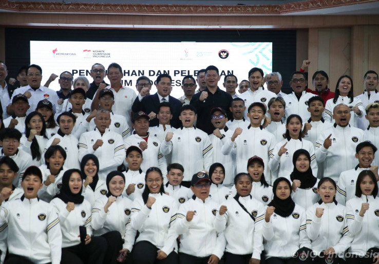 Lepas Kontingen Indonesia ke AYG dan ISG 2025, Erick Thohir: Pahlawan yang Kita Kirim untuk Berperang