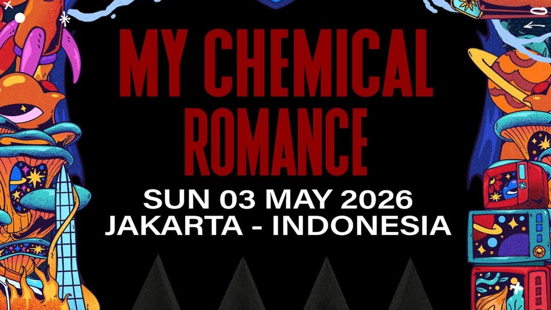 Siap-Siap War, Tiket Konser 'My Chemical Romance' di Hammersonic Festival Mulai Dijual 9 Juli 2025