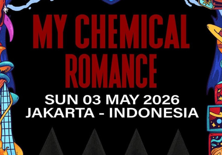 Siap-Siap War, Tiket Konser 'My Chemical Romance' di Hammersonic Festival Mulai Dijual 9 Juli 2025