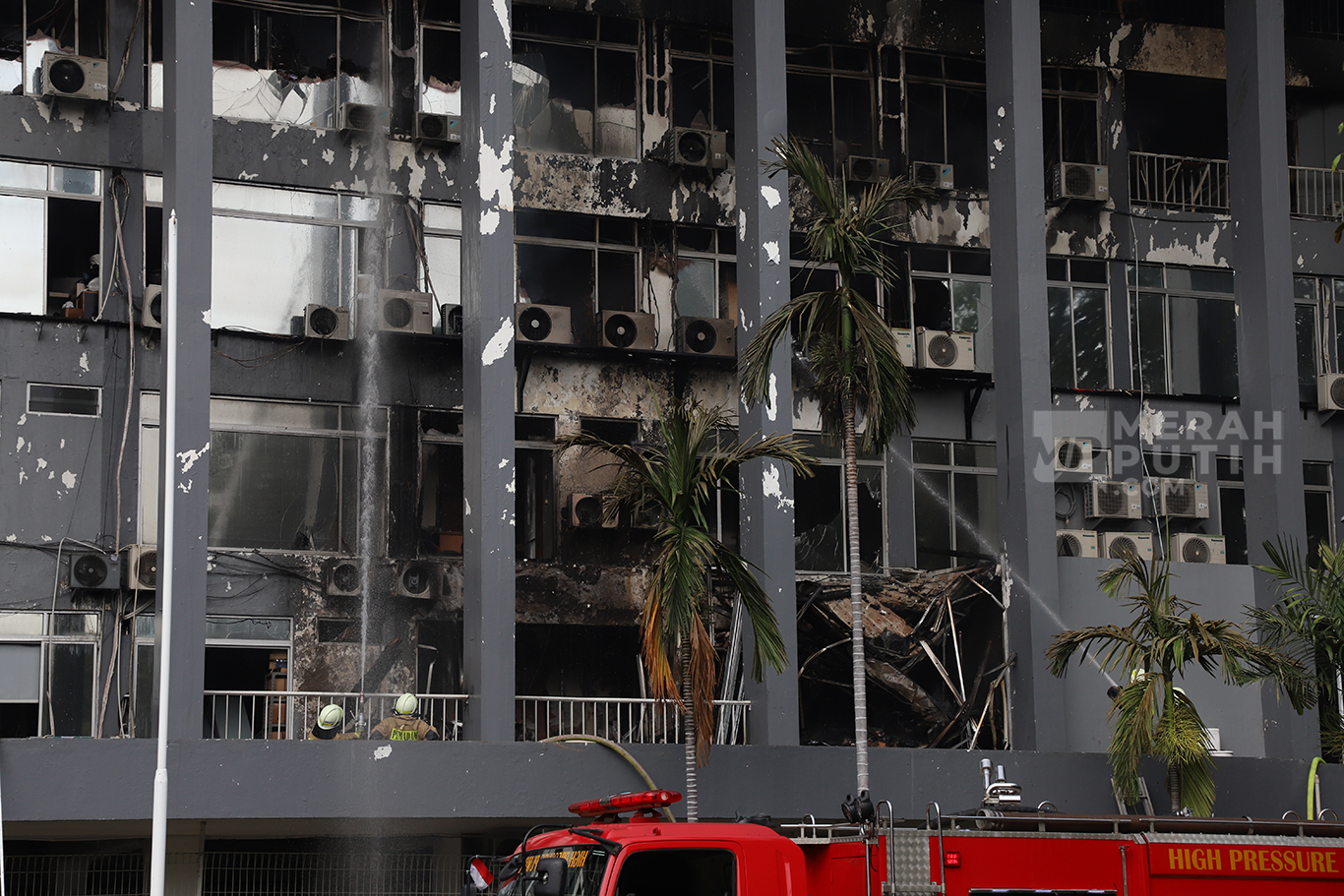 Masih Ada Dokumen yang Berhasil Diselamatkan dari Insiden Kebakaran di Gedung Bakamla