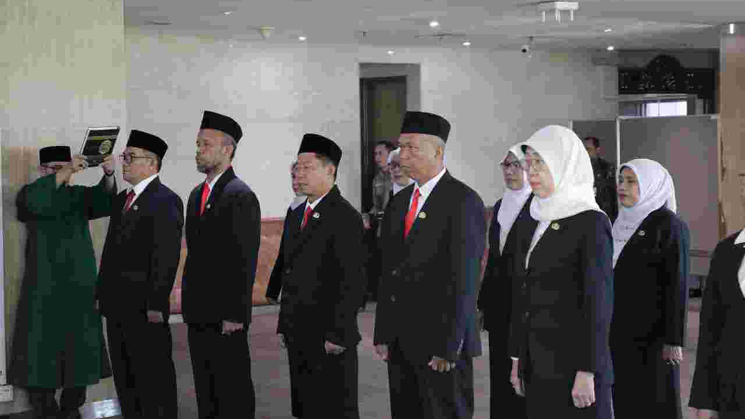 Lantik 11 Pejabat Fungsional, Sekda DKI Berpesan Optimalkan Budaya Kerja Berakhlak