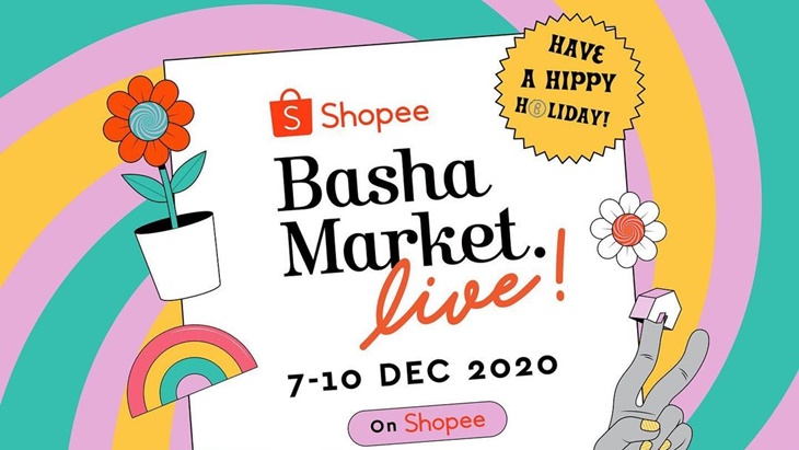 Basha Market Live Gandeng Dekranasda Lewat Tajuk ‘Hippy Holiday’