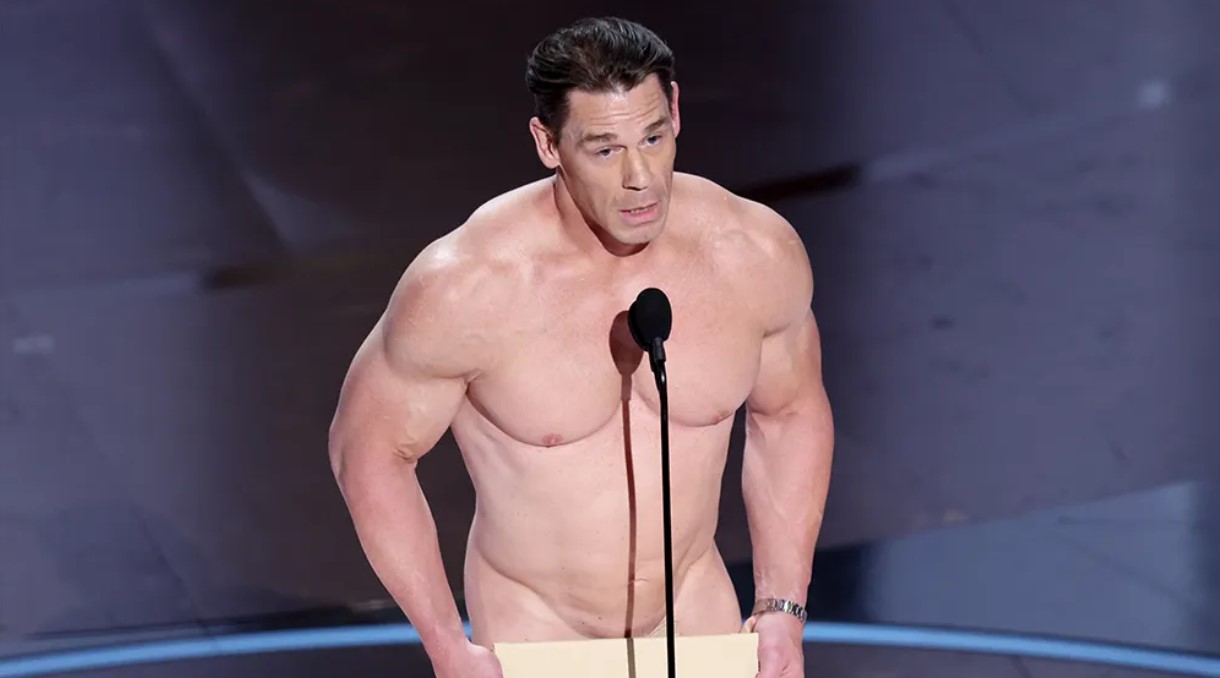 Tampil Telanjang Jadi Kejutan John Cena di Academy Award ke-96