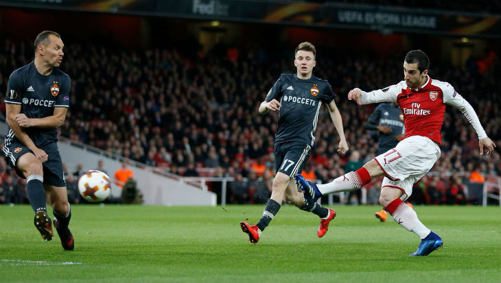 Bantai CSKA, Satu Kaki Arsenal di Semifinal