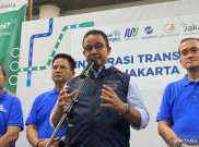 Anies Dinobatkan jadi Bapak Integrasi Transportasi Jakarta