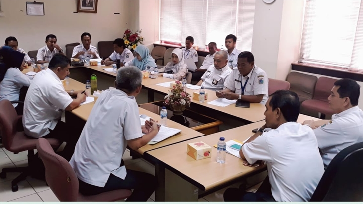 Rapat Koordinasi Pelelangan BMD , barang Inventaris kantor yang berada di SKPD/UKPD Kabupaten Administrasi Kepulauan Seribu. (Foto: bpad.jakarta.go.id)