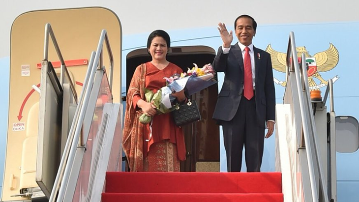 Presiden Santap Siang di Admiralty House Sydney