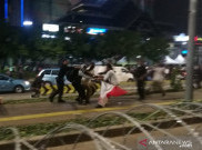  Polisi Tangkap Sejumlah Perusuh yang Terlibat Aksi Anarkistis Depan Bawaslu