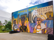 Mural Wakanda di Sudut Indonesia