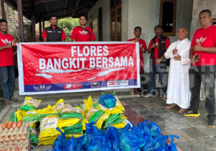 Aksi Nyata JHL Foundation Jadi Berkat Bagi Umat Gereja Katolik Malaikat Agung Gabriel Kamubheka Ende