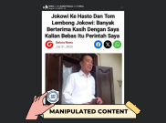 [HOAKS atau FAKTA]: Amnesti hingga Abolisi untuk Tom Lembong dan Hasto Kristiyanto Ternyata Diberikan Atas Perintah Jokowi
