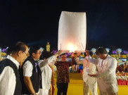 Dihadiri Sekjen PDIP, Ribuan Lampion Waisak Borobudur Bawa Doa untuk Perdamaian Indonesia